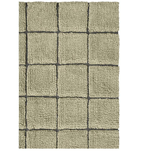 Шерстяной стираемый ковер Лорена Каналс (Lorena Canals) "Мозаика", хаки, 170 х 240 см